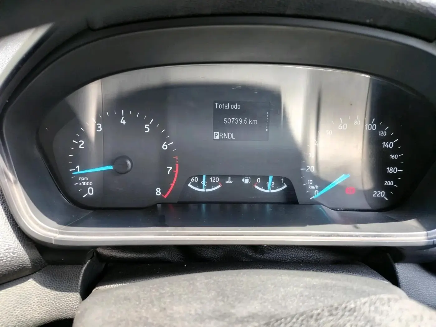 2018 Ford Ecosport TREND + 1.5L PETROL AT, Petrol, Automatic, 50,739 km, interior