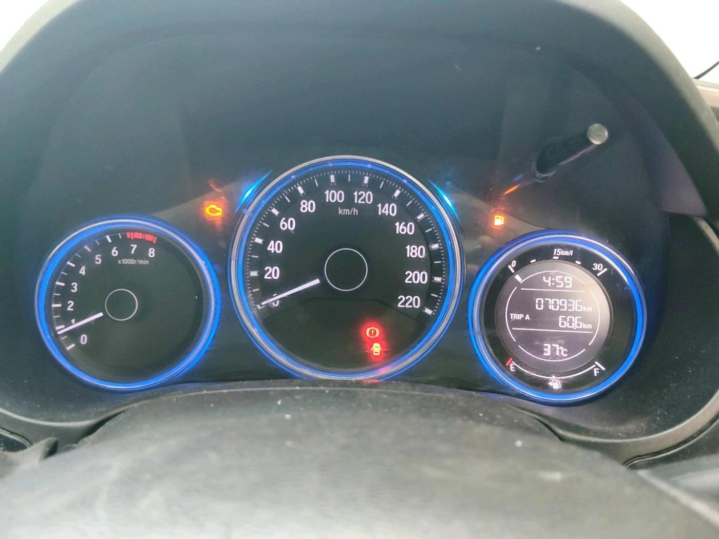 2015 Honda City 1.5L I-VTEC V MT, CNG, Manual, 70,936 km, interior