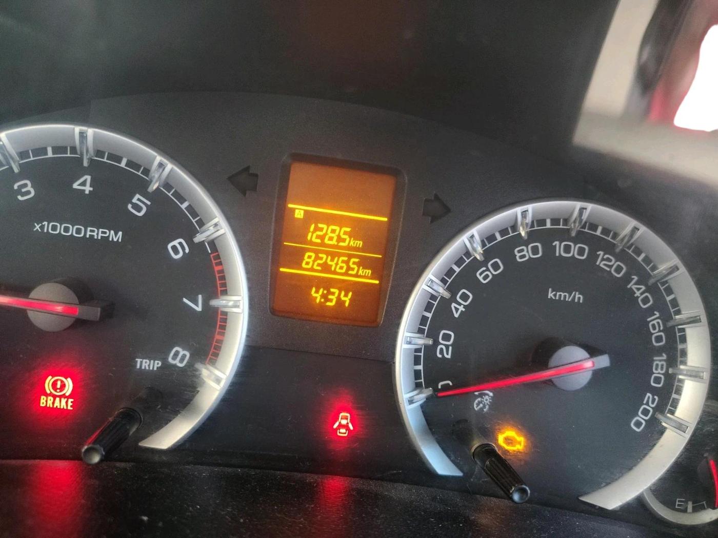 2013 Maruti Swift Dzire VXI, CNG, Manual, 82,465 km, interior