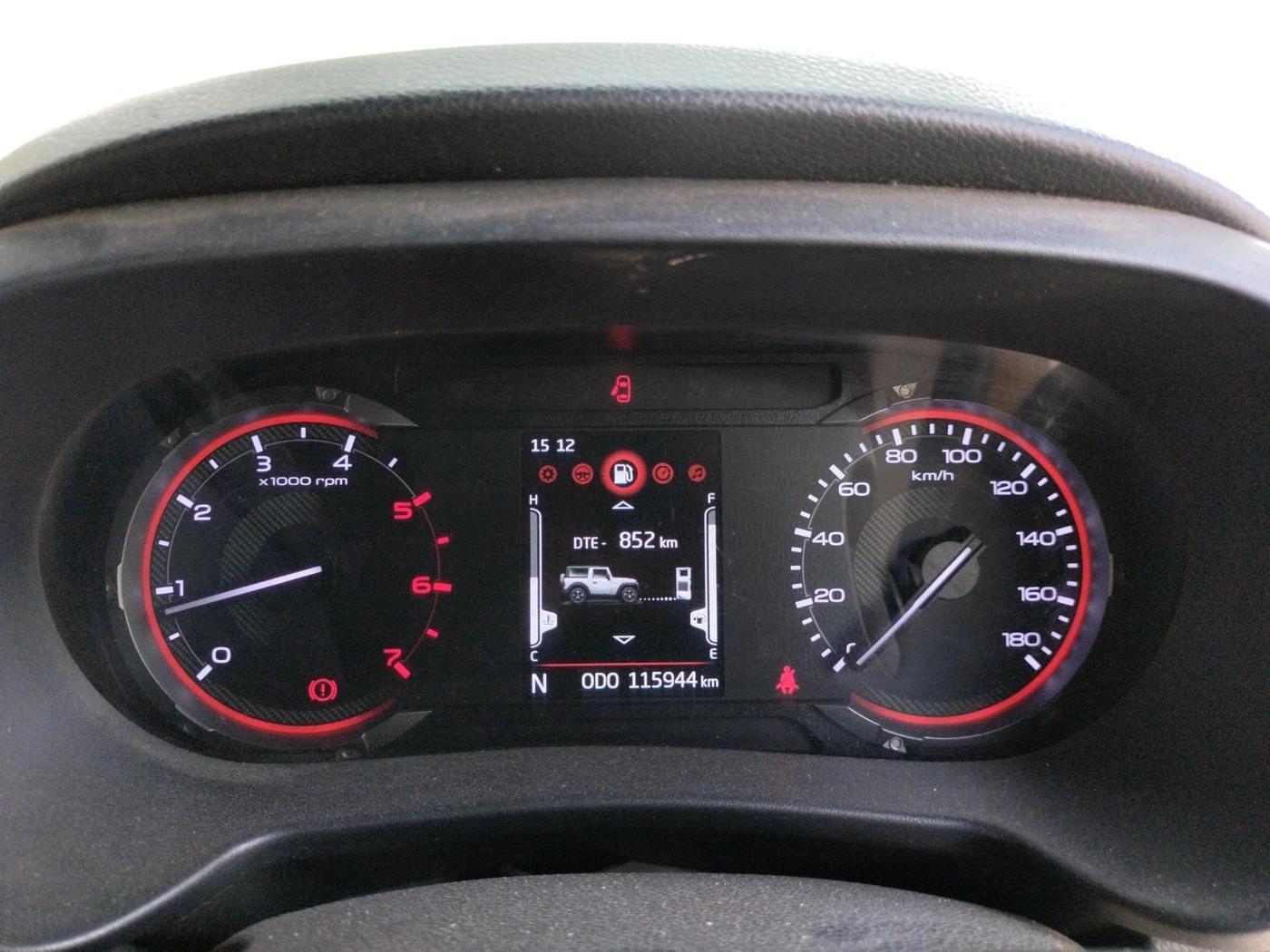 2023 Mahindra Thar LX HARD TOP 4WD MT, Diesel, Manual, 1,15,944 km, interior