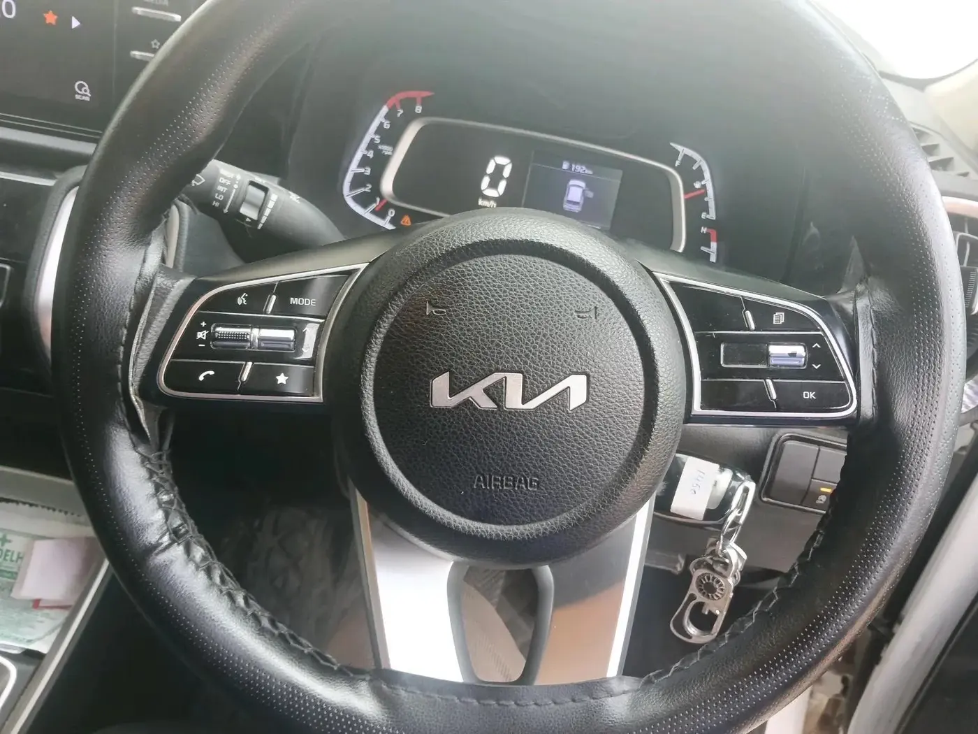 2023 KIA SONET HTK PLUS 1.2, Petrol, Manual, 22,703 km, interior