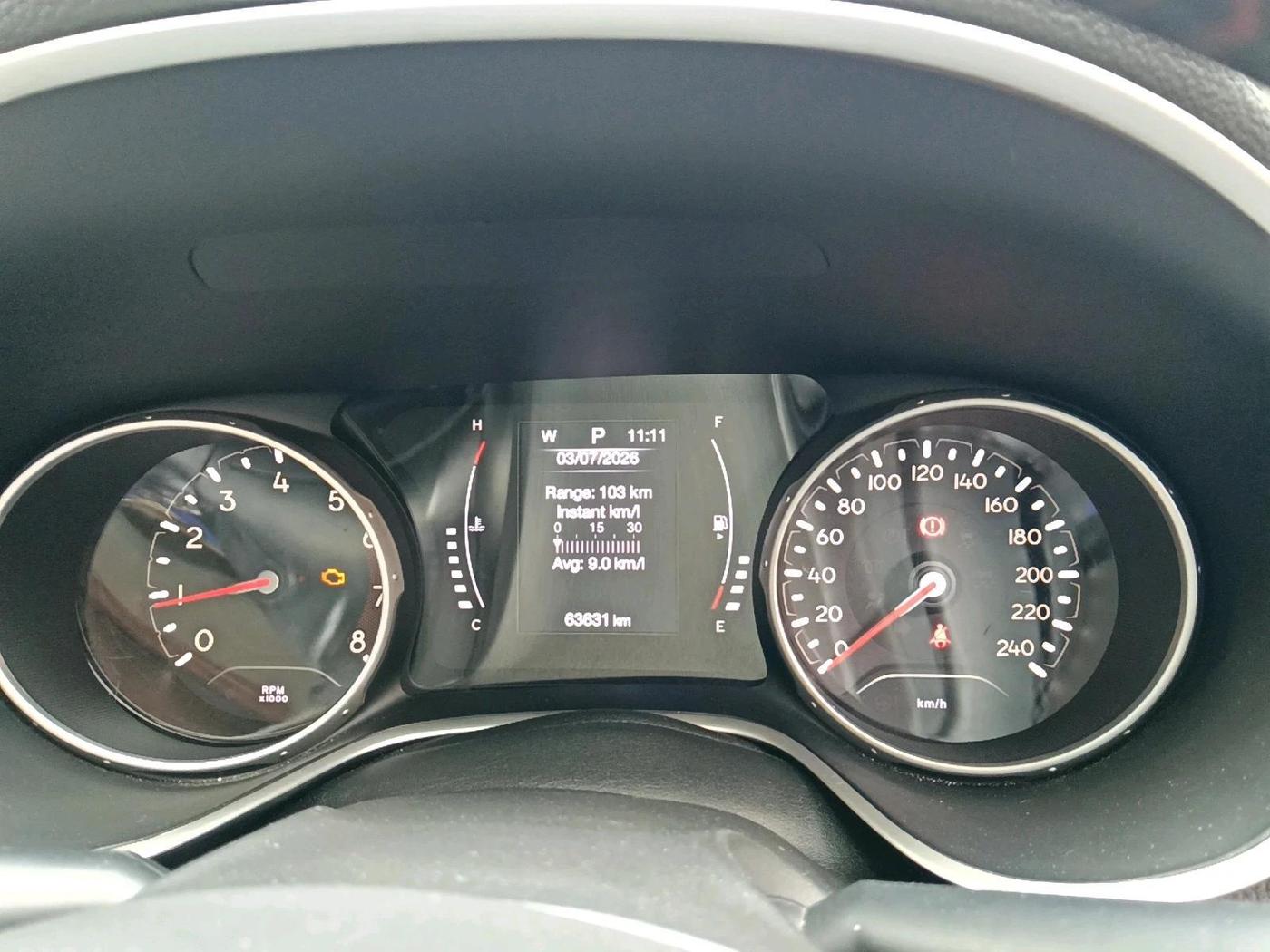2018 Jeep Compass LIMITED 1.4 PETROL AT, Petrol, Automatic, 63,631 km, interior
