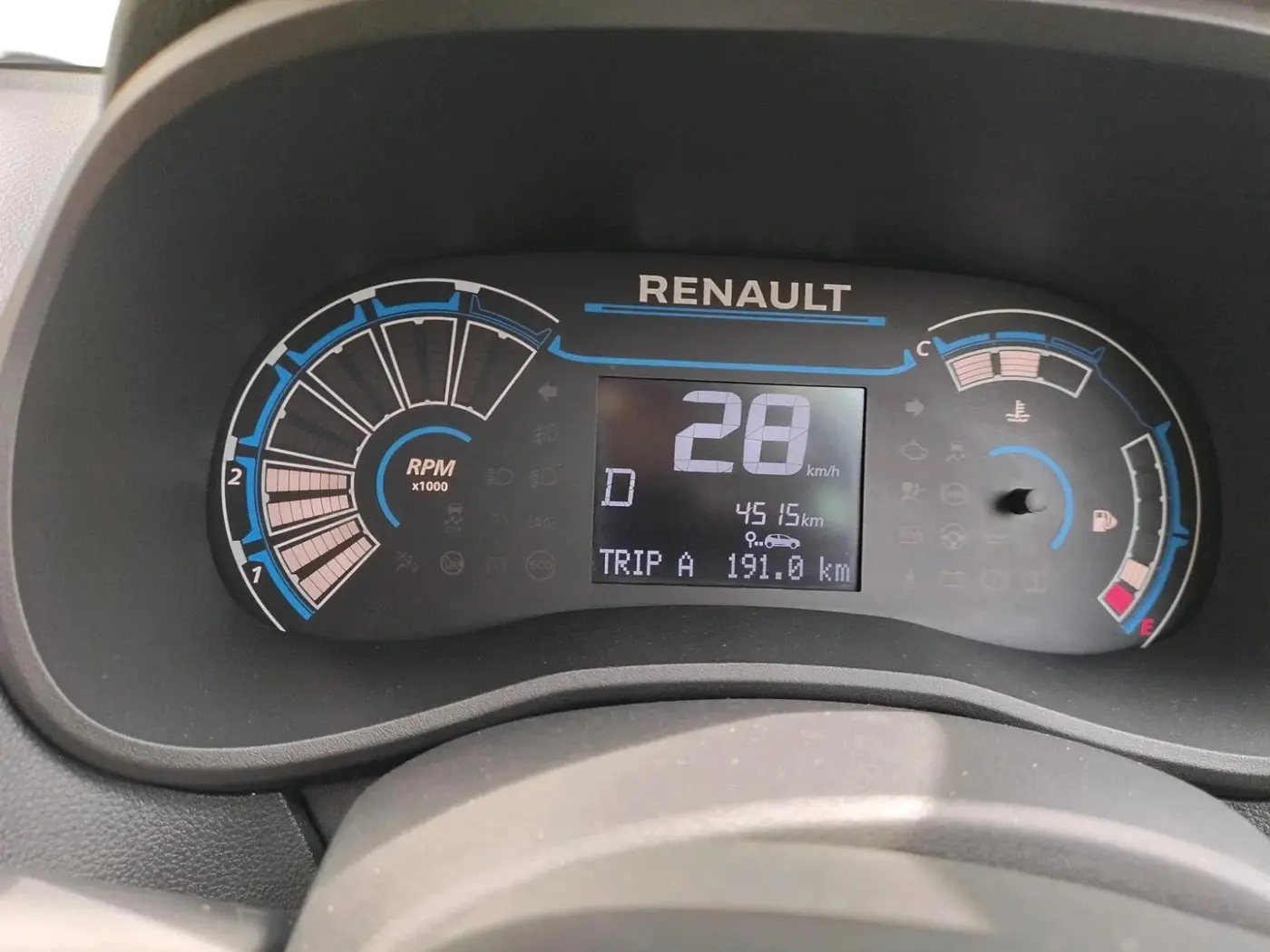 2023 Renault Kwid CLIMBER AMT 1.0, Petrol, Automatic, 4,515 km, interior