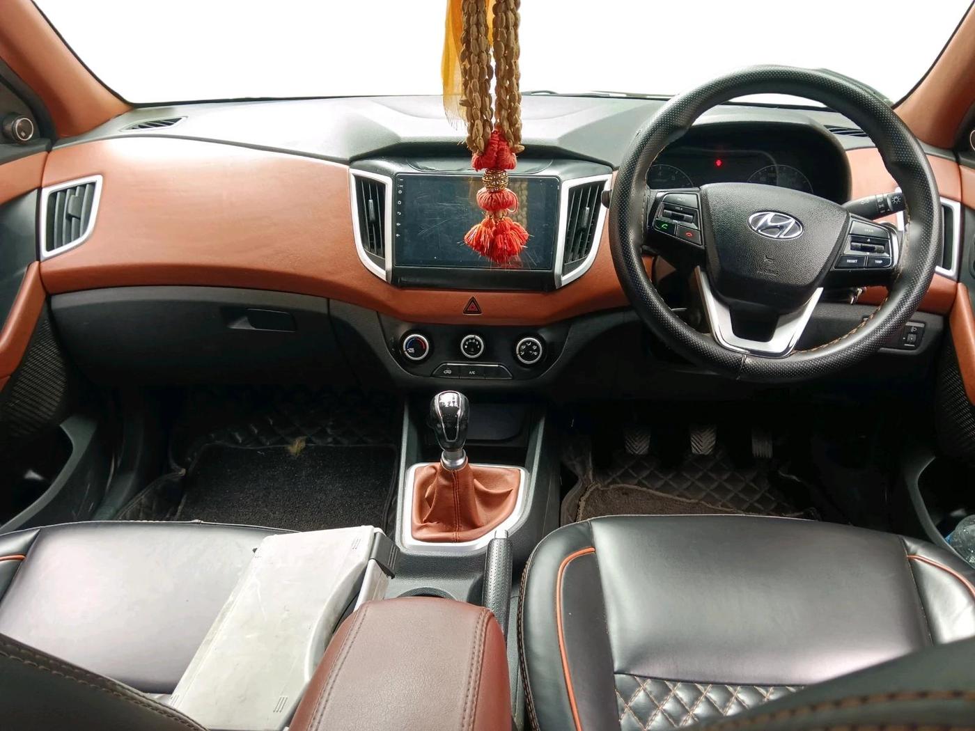 2019 Hyundai Creta E PLUS 1.6 PETROL, Petrol, Manual, 60,871 km, interior
