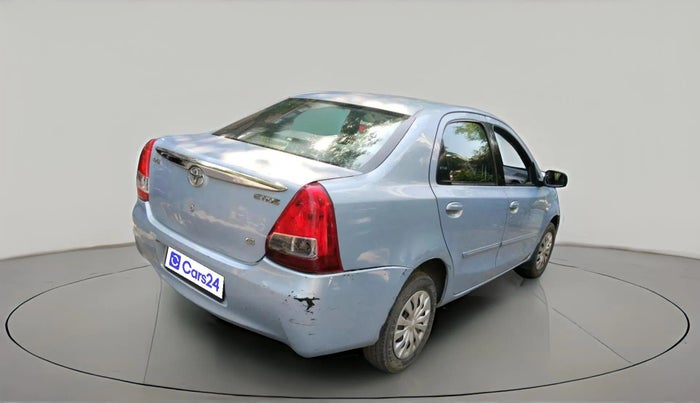 2011 Toyota Etios G, Petrol, Manual, 37,140 km, exterior