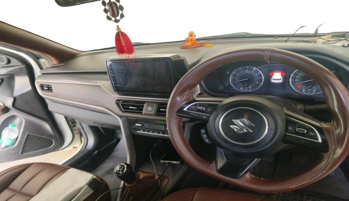 2022 Maruti BREZZA ZXI SMART HYBRID , Petrol, Manual, 35,240 km, interior