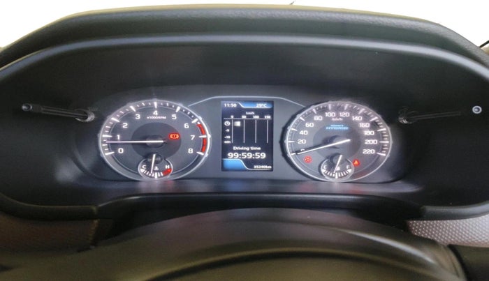 2022 Maruti BREZZA ZXI SMART HYBRID , Petrol, Manual, 35,240 km, interior