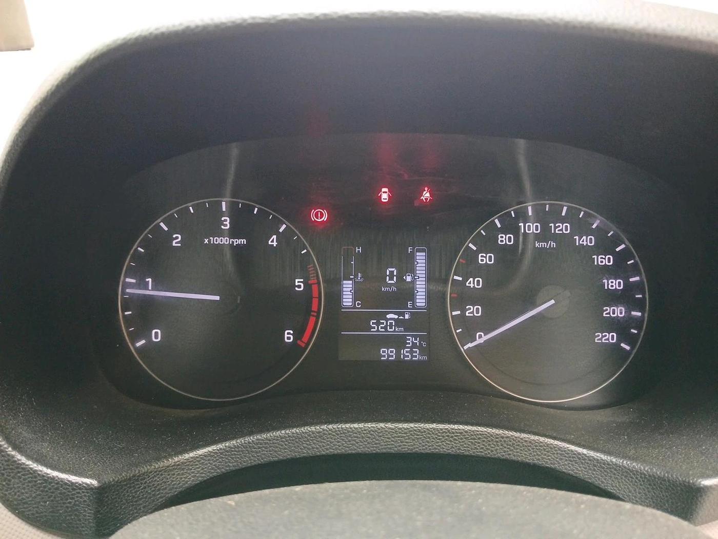 2018 Hyundai Creta E PLUS 1.4 DIESEL, Diesel, Manual, 99,153 km, interior