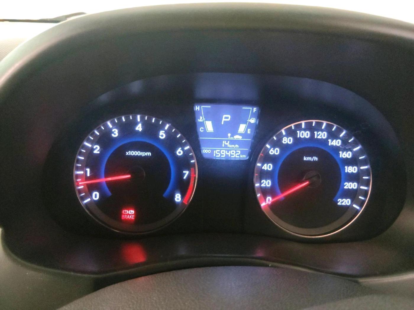 2016 Hyundai Verna FLUIDIC 4S 1.6 VTVT S AT, Petrol, Automatic, 1,59,492 km, interior