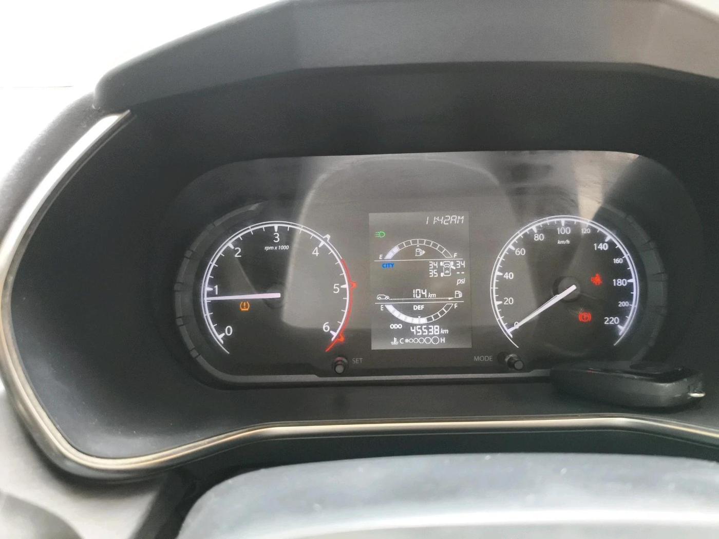 2022 Tata Safari XT PLUS, Diesel, Manual, 45,538 km, interior
