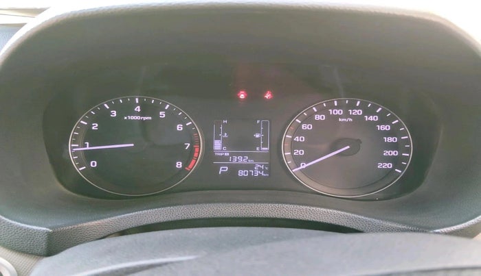 2016 Hyundai Creta SX PLUS AT 1.6 PETROL, Petrol, Automatic, 80,734 km, interior