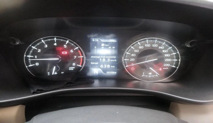 2023 Toyota Glanza G AMT, Petrol, Automatic, 55,258 km, interior