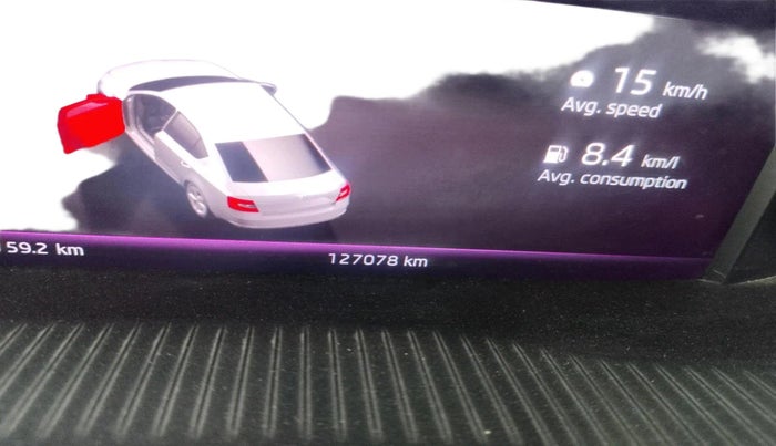 2019 Skoda Octavia L&K 1.8 TSI AT, Petrol, Automatic, 1,27,078 km, interior