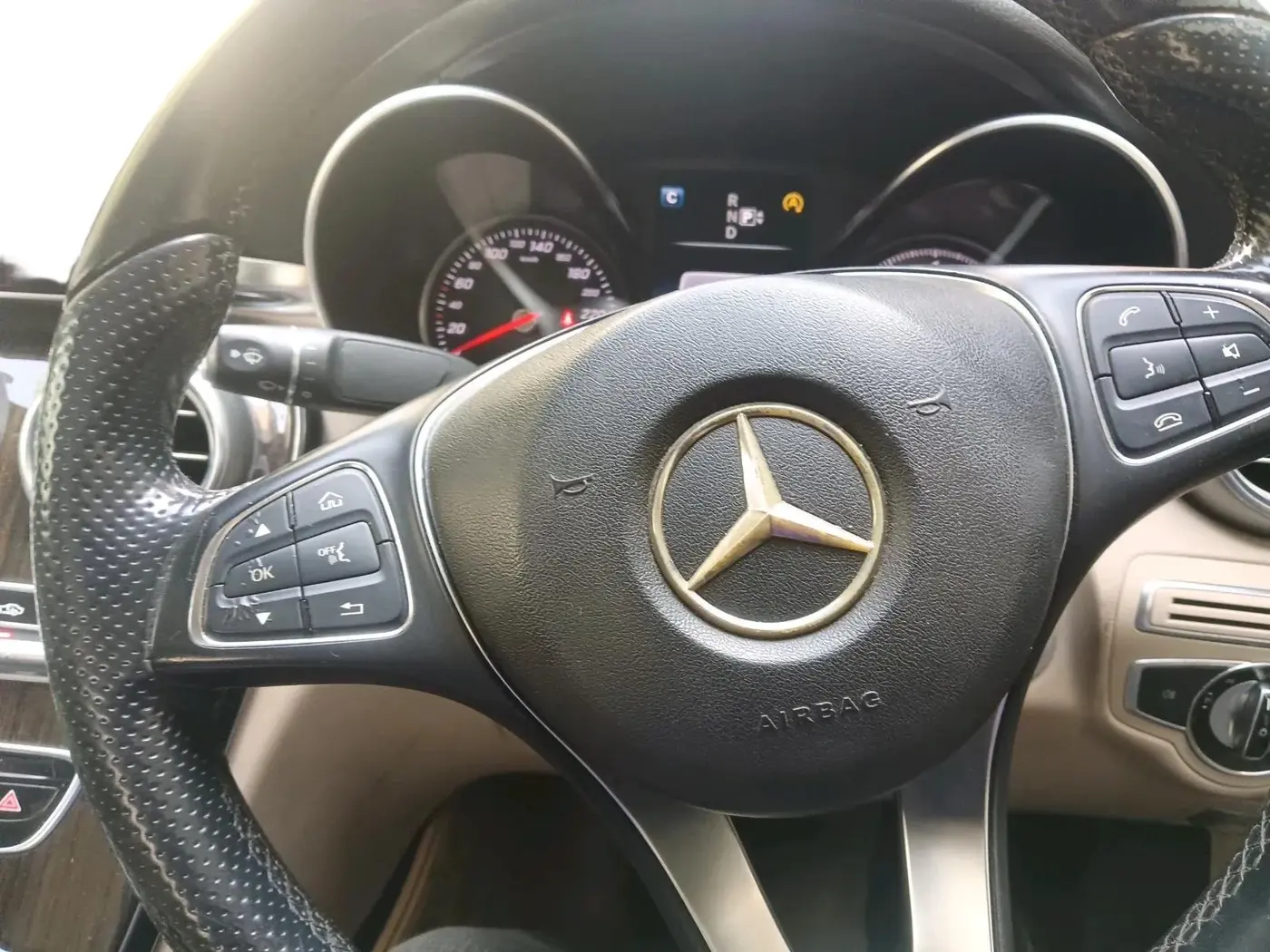 2014 Mercedes Benz C Class C 200 AVANTGARDE, Petrol, Automatic, 54,740 km, interior