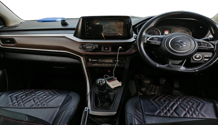 2022 Maruti BREZZA ZXI SMART HYBRID , Petrol, Manual, 77,366 km, interior