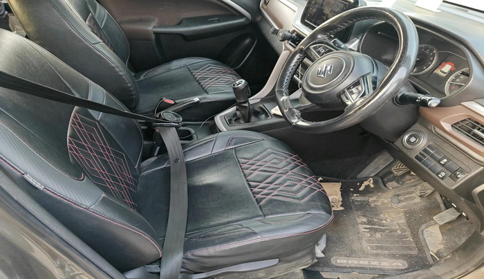 2022 Maruti BREZZA ZXI SMART HYBRID , Petrol, Manual, 77,366 km, interior
