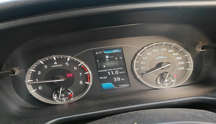 2022 Maruti BREZZA ZXI SMART HYBRID , Petrol, Manual, 77,366 km, interior