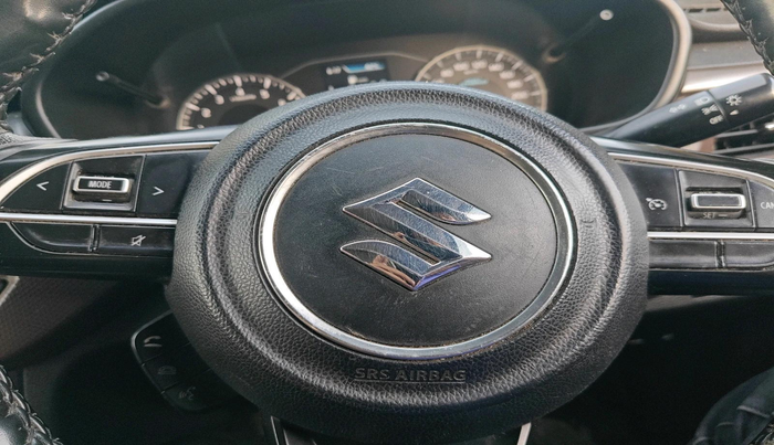 2022 Maruti BREZZA ZXI SMART HYBRID , Petrol, Manual, 77,366 km, interior