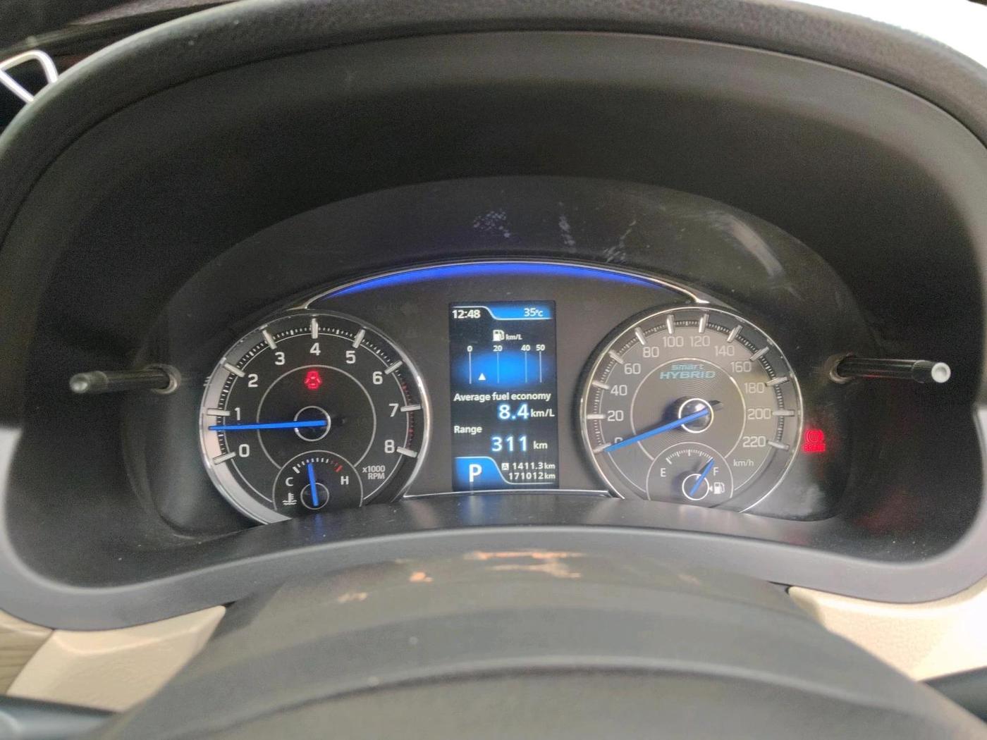 2019 Maruti Ciaz ALPHA  AT 1.5 SHVS PETROL, Petrol, Automatic, 1,71,012 km, interior