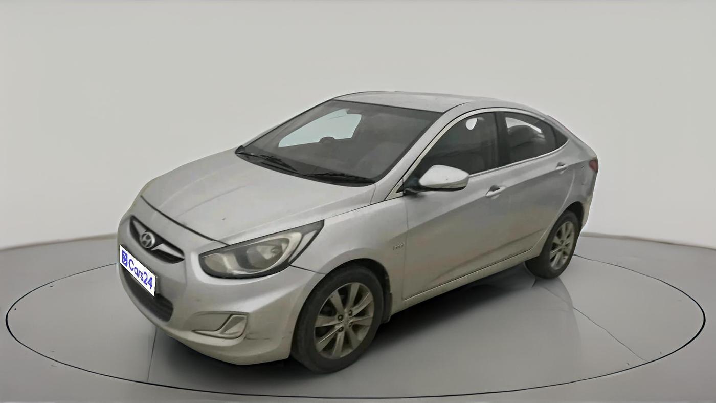2012 Hyundai Verna FLUIDIC 1.6 VTVT EX, CNG, Manual, 1,10,000 km, exterior