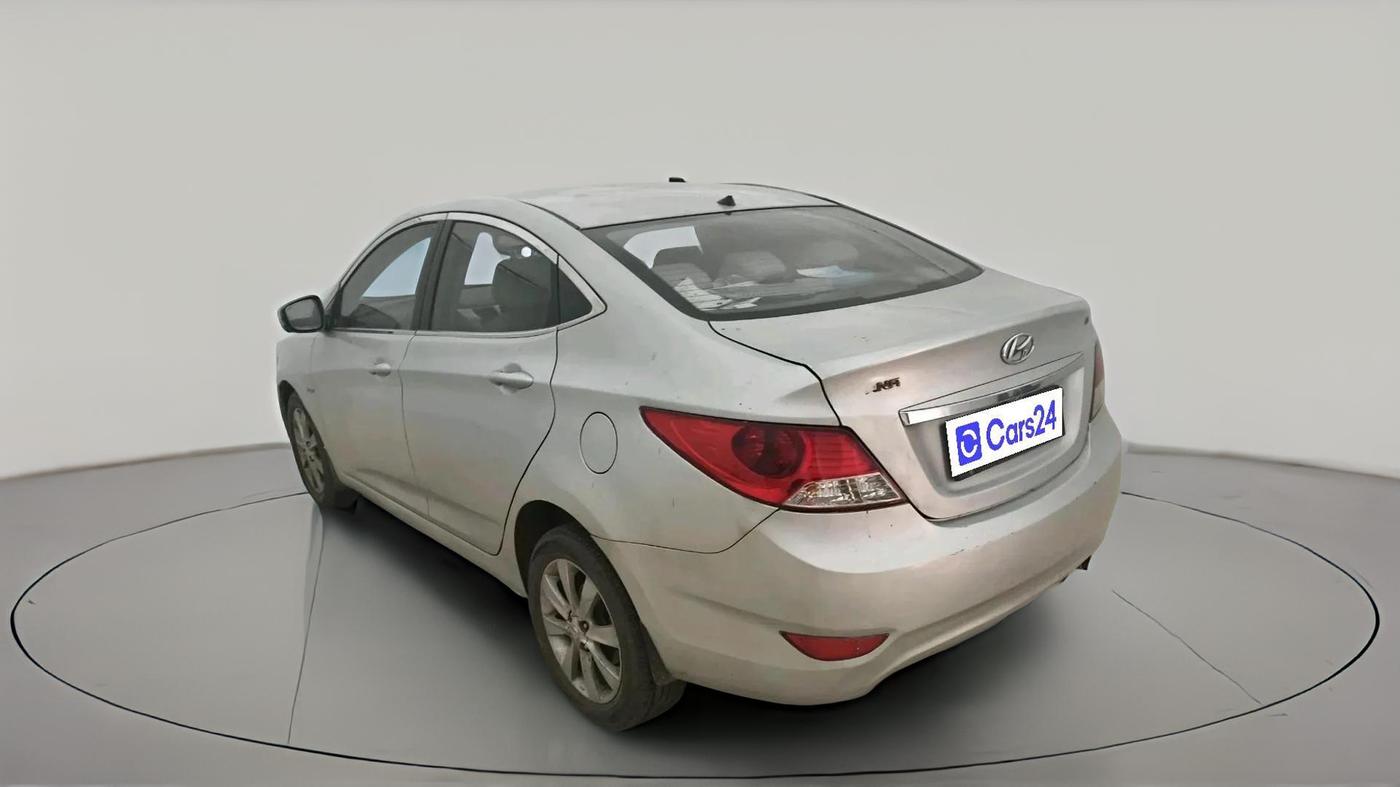 2012 Hyundai Verna FLUIDIC 1.6 VTVT EX, CNG, Manual, 1,10,000 km, exterior