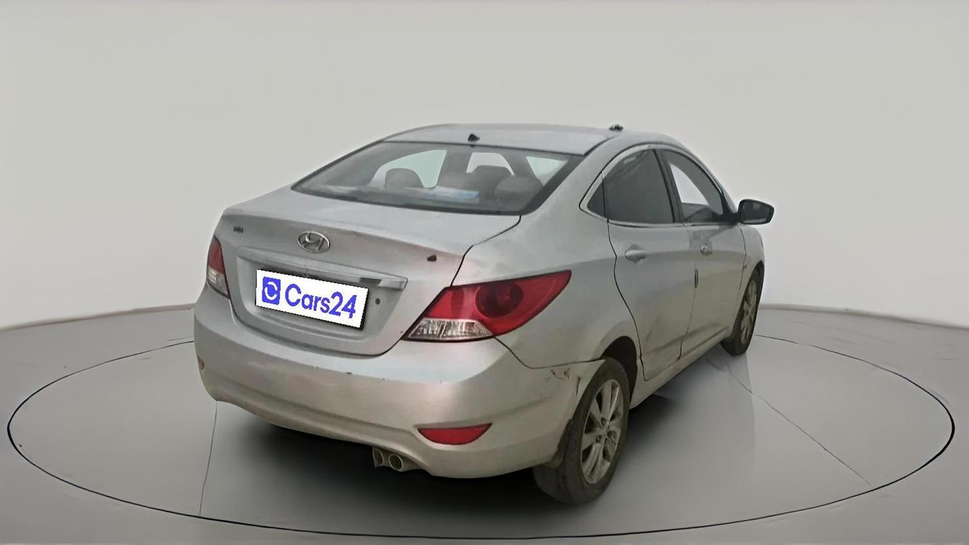 2012 Hyundai Verna FLUIDIC 1.6 VTVT EX, CNG, Manual, 1,10,000 km, exterior
