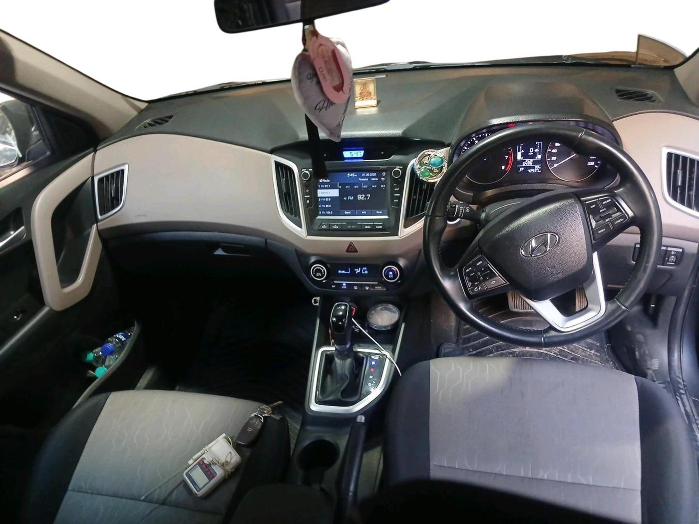 2019 Hyundai Creta SX AT 1.6 PETROL, Petrol, Automatic, 42,537 km, interior