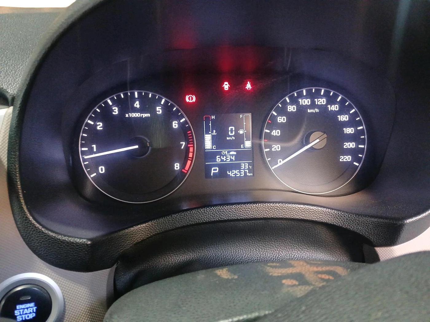 2019 Hyundai Creta SX AT 1.6 PETROL, Petrol, Automatic, 42,537 km, interior