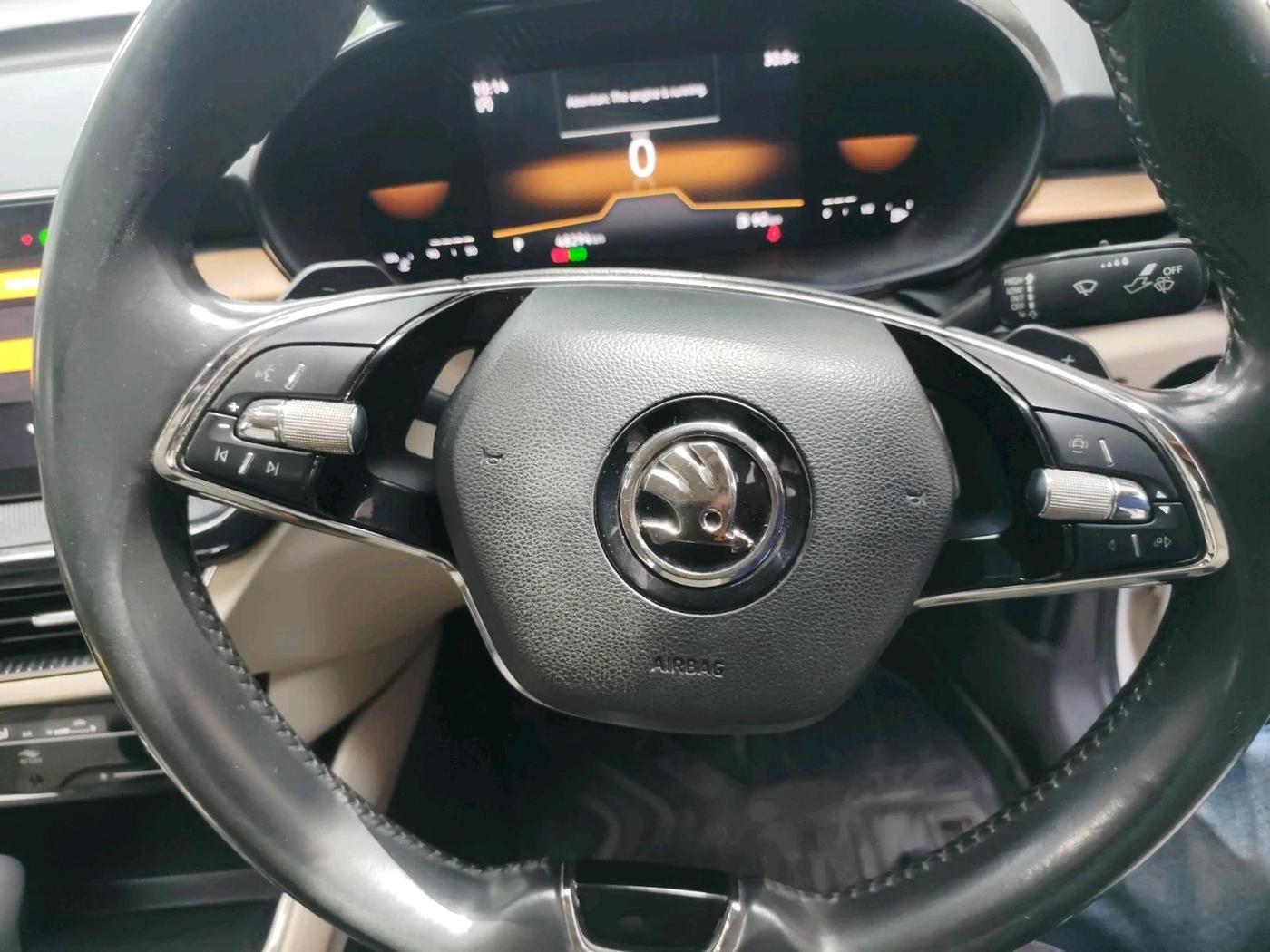 2022 Skoda SLAVIA STYLE 1.0L TSI AT, Petrol, Automatic, 48,294 km, interior