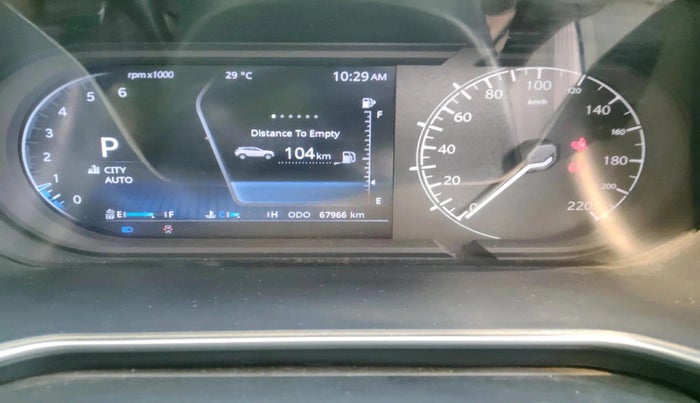 2020 Tata Harrier XZA PLUS 2.0L, Diesel, Automatic, 67,966 km, interior