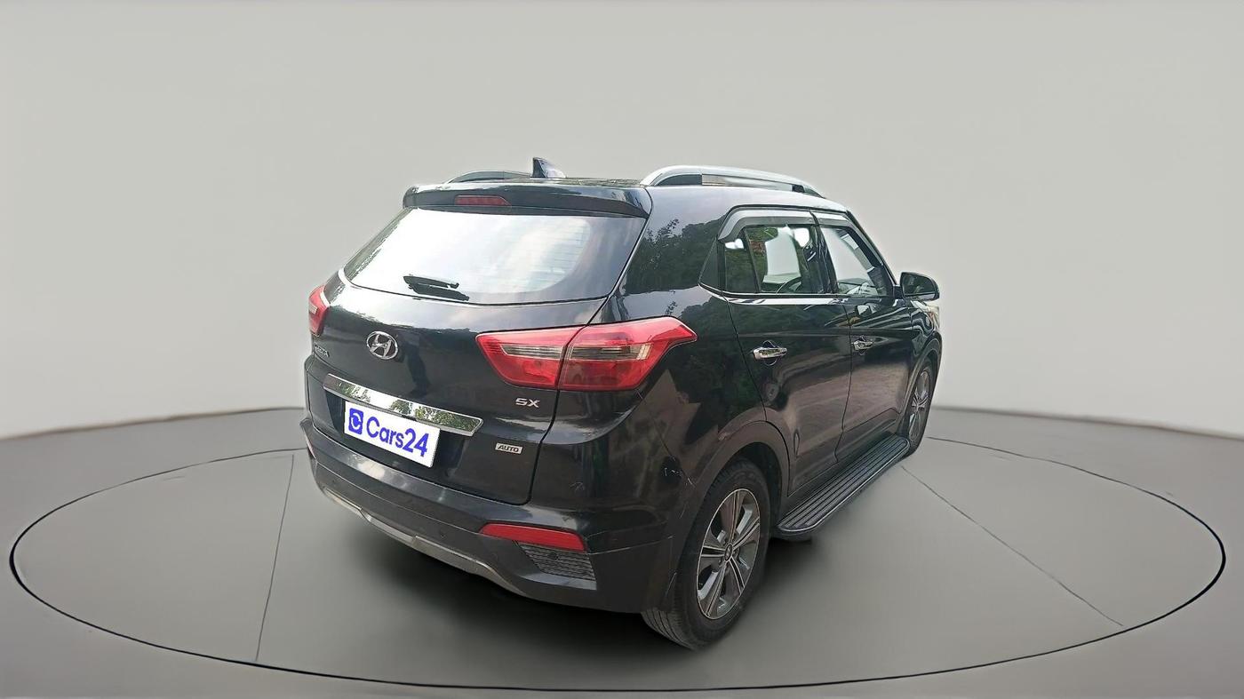 2017 Hyundai Creta SX PLUS AT 1.6 PETROL, Petrol, Automatic, 1,05,445 km, exterior
