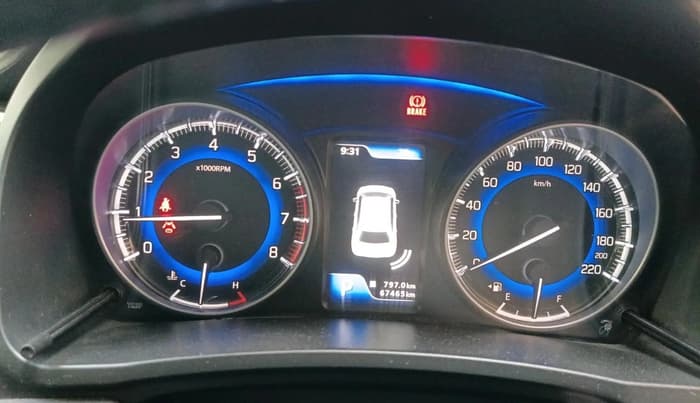 2018 Maruti Baleno ZETA CVT PETROL 1.2, Petrol, Automatic, 67,465 km, interior