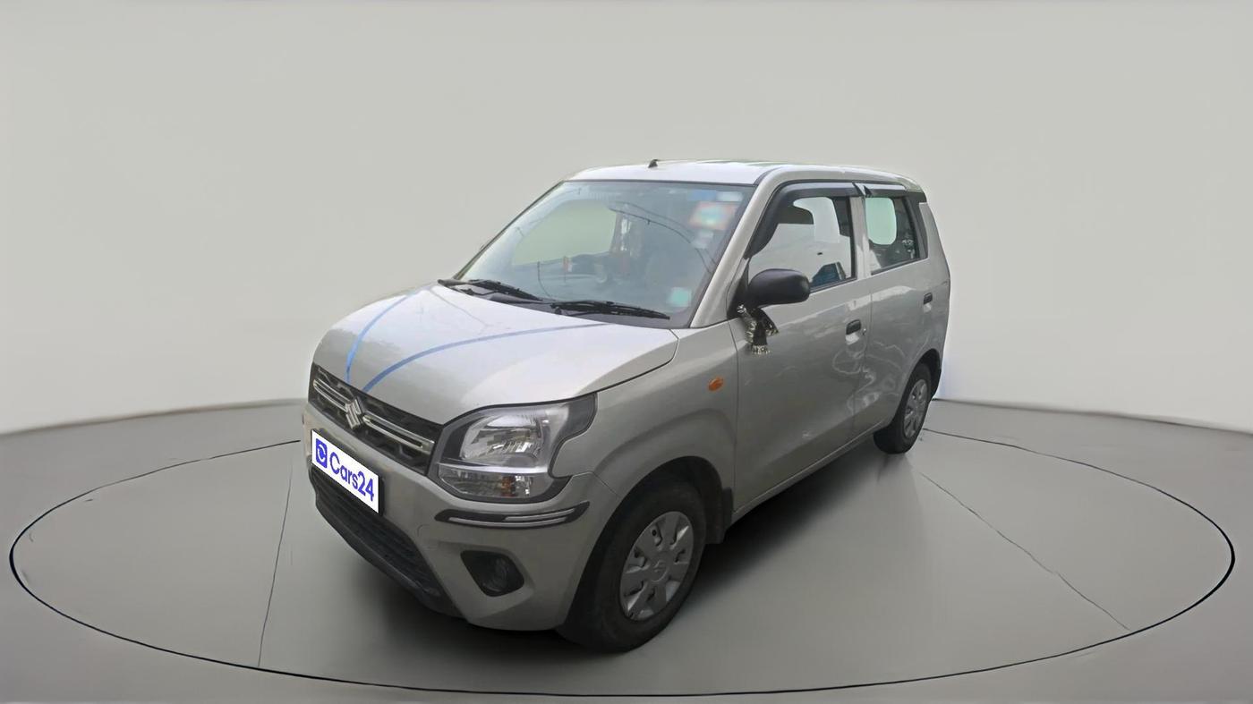 2019 Maruti New Wagon-R LXI 1.0, Petrol, Manual, 10,812 km, exterior