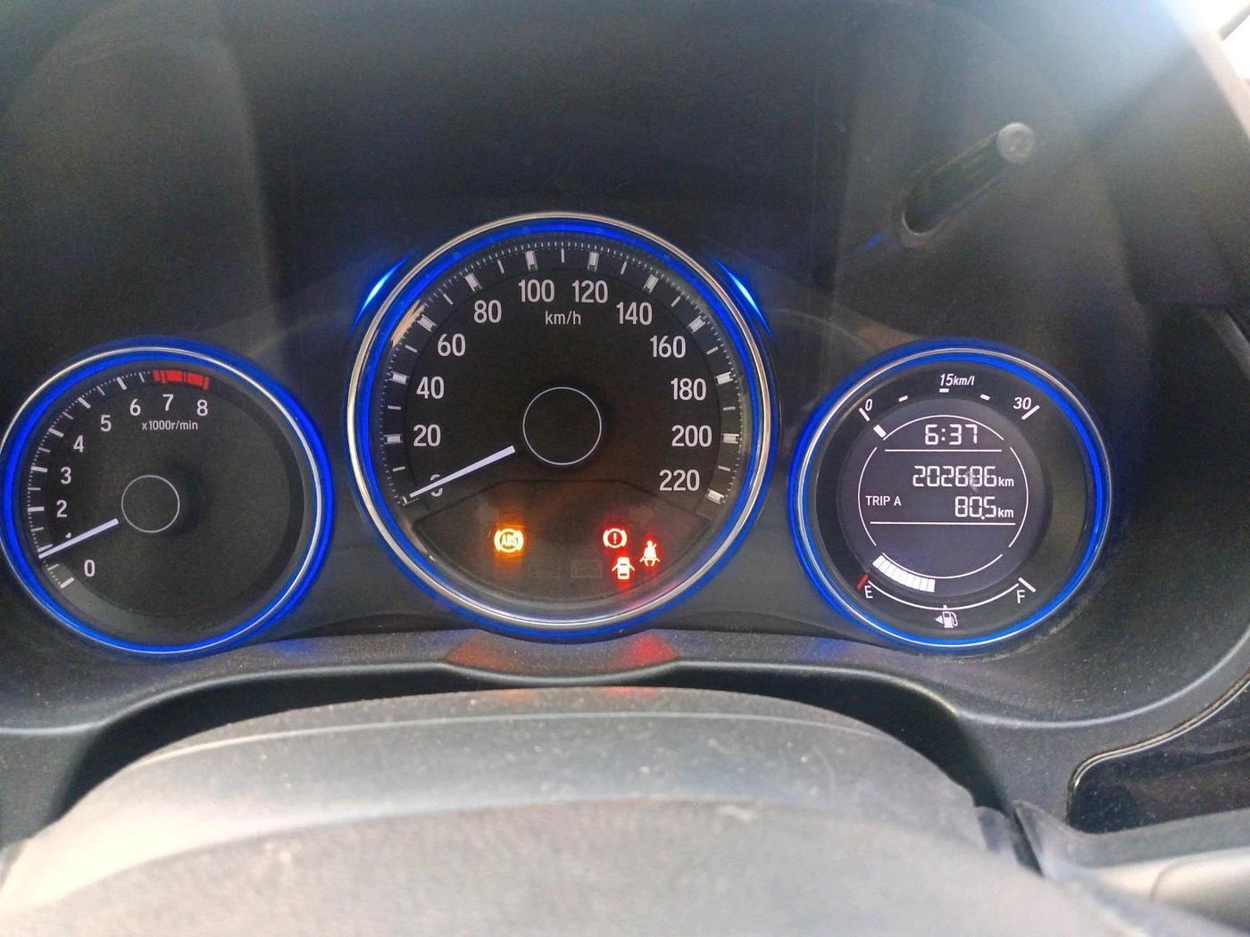 2014 Honda City 1.5L I-VTEC V MT, CNG, Manual, 2,02,686 km, interior