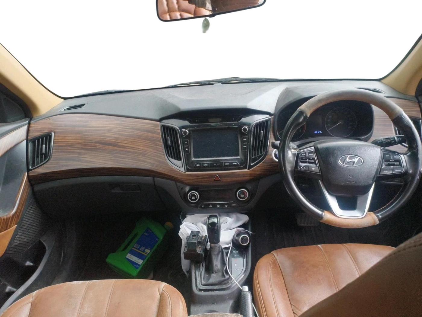 2019 Hyundai Creta SX AT 1.6 DIESEL, Diesel, Automatic, 83,127 km, interior