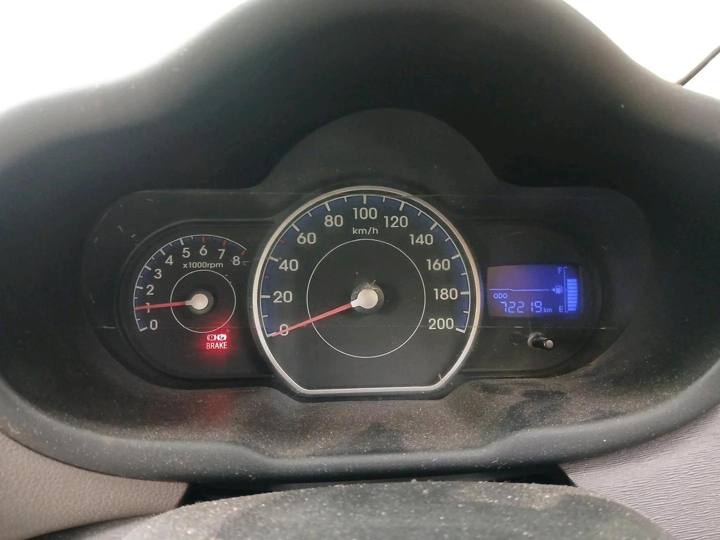 2013 Hyundai i10 MAGNA 1.1, Petrol, Manual, 72,219 km, interior