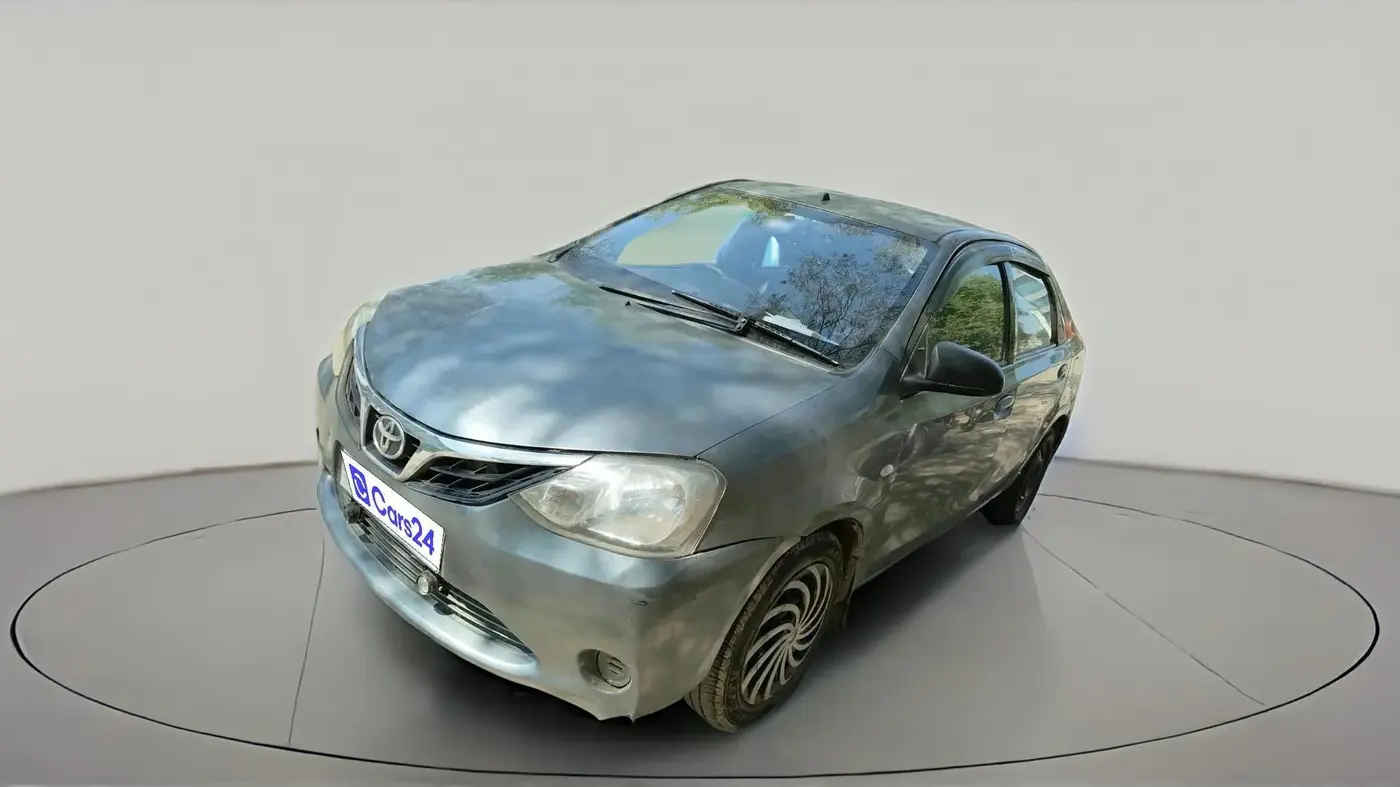 2013 Toyota Etios G, CNG, Manual, 95,110 km, exterior