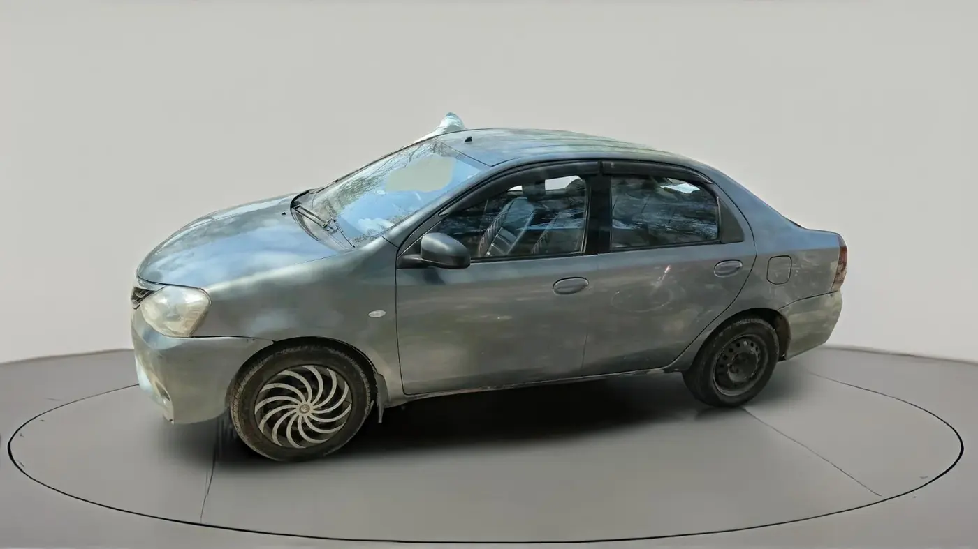 2013 Toyota Etios G, CNG, Manual, 95,110 km, exterior