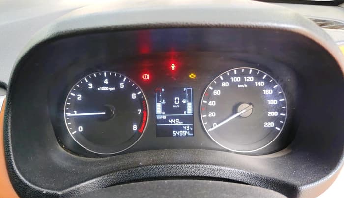 2019 Hyundai Creta E PLUS 1.6 PETROL, Petrol, Manual, 54,994 km, interior