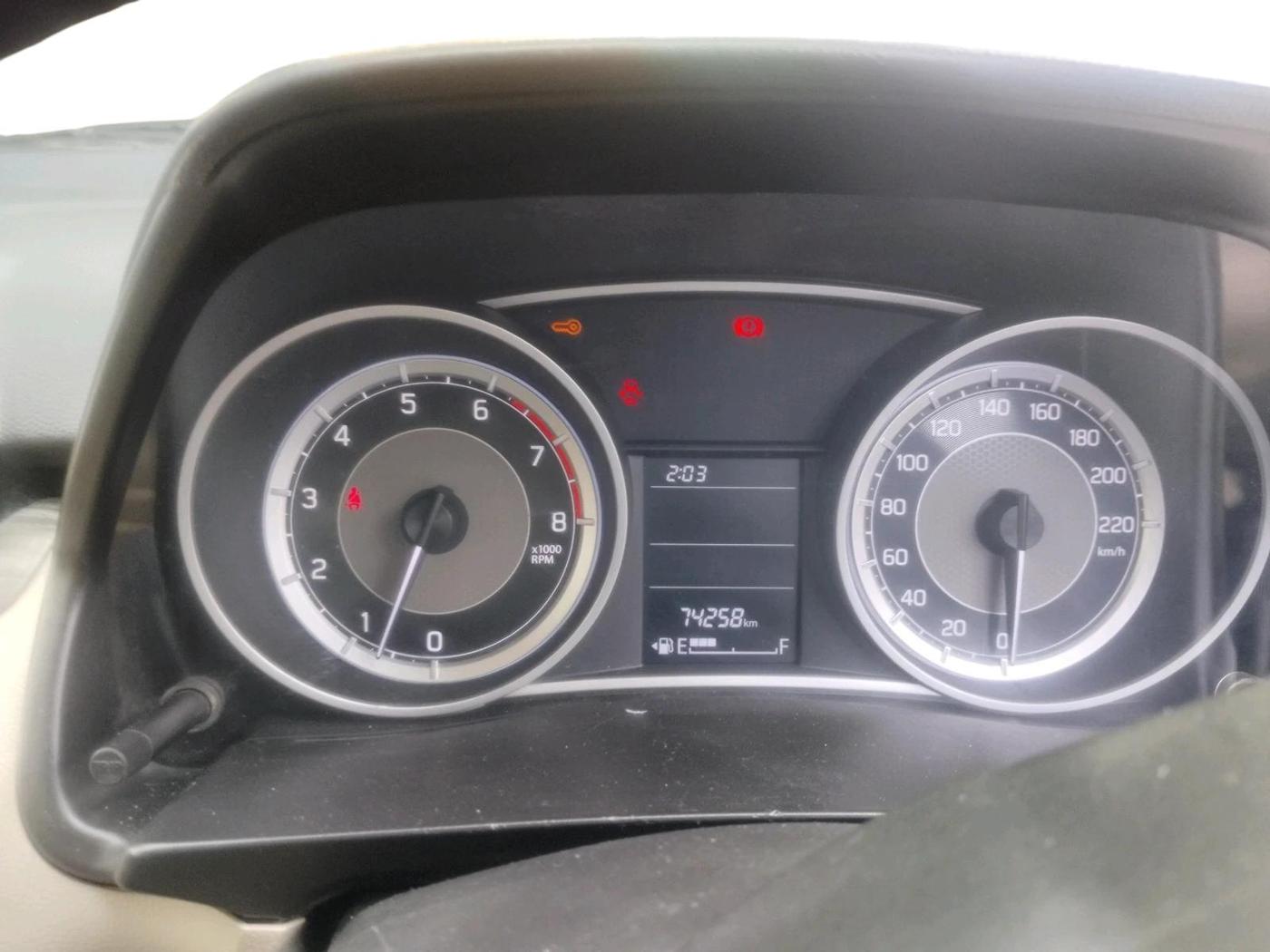 2020 Maruti Dzire VXI, Petrol, Manual, 74,258 km, interior