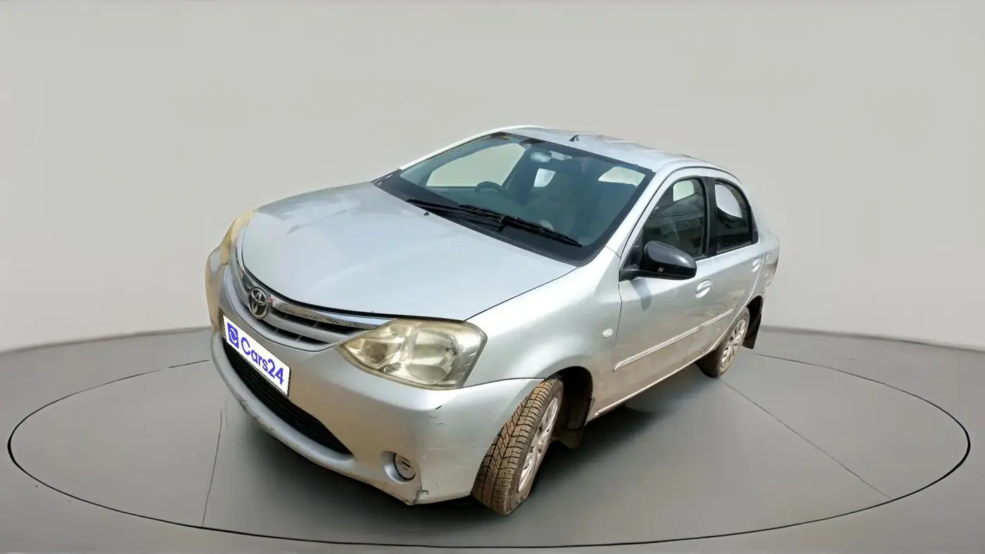2011 Toyota Etios G, Petrol, Manual, 79,310 km, exterior