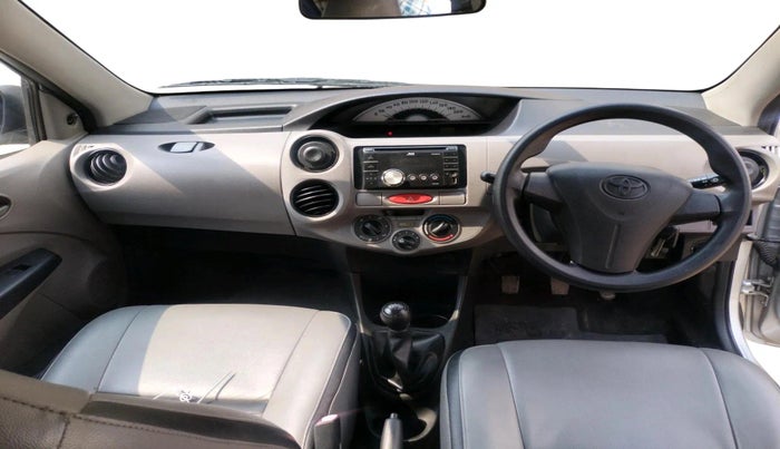 2011 Toyota Etios G, Petrol, Manual, 79,310 km, interior