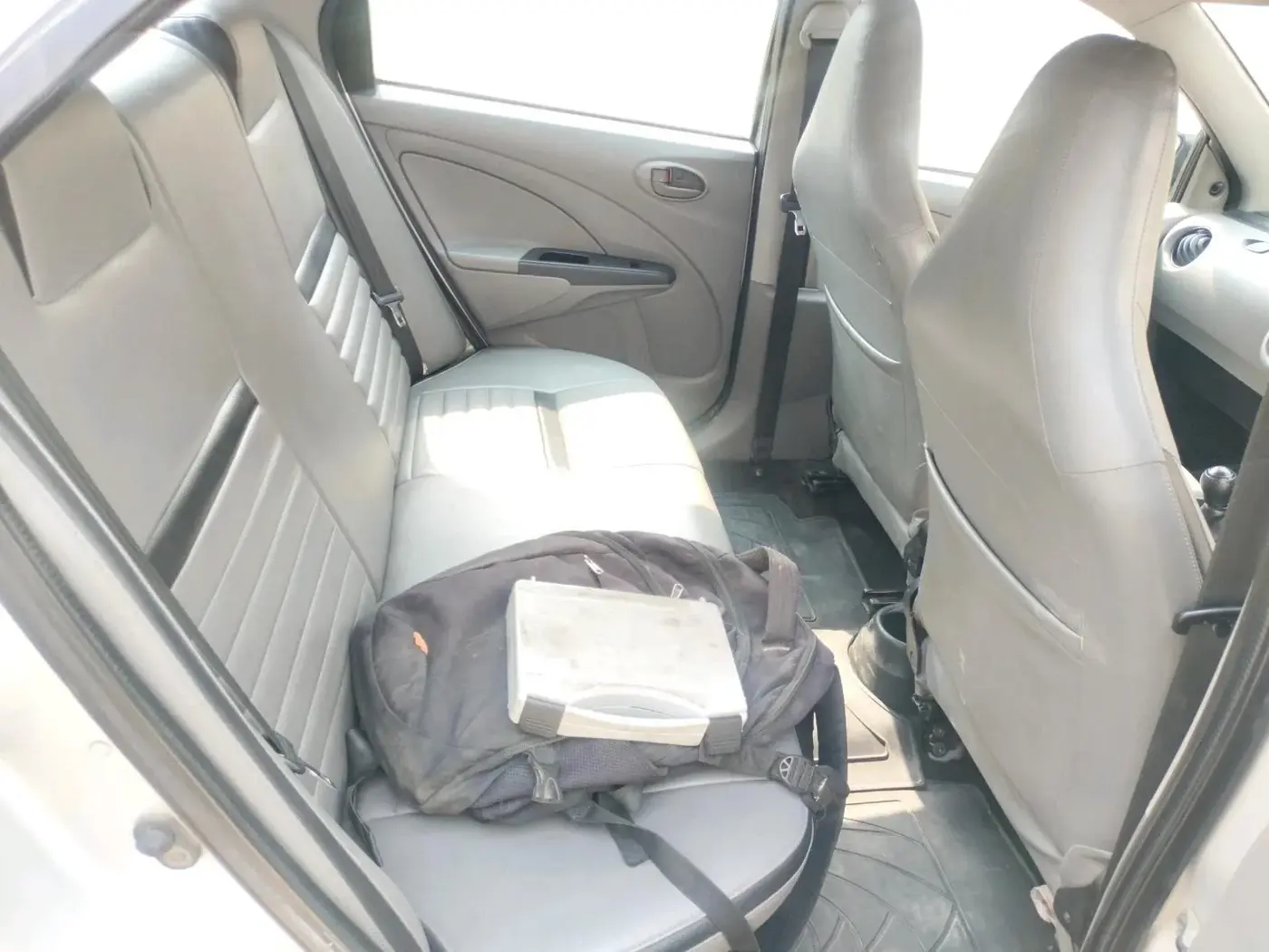 2011 Toyota Etios G, Petrol, Manual, 79,310 km, interior