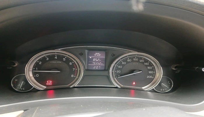 2018 Maruti Ciaz DELTA 1.4 MT PETROL, Petrol, Manual, 75,442 km, interior