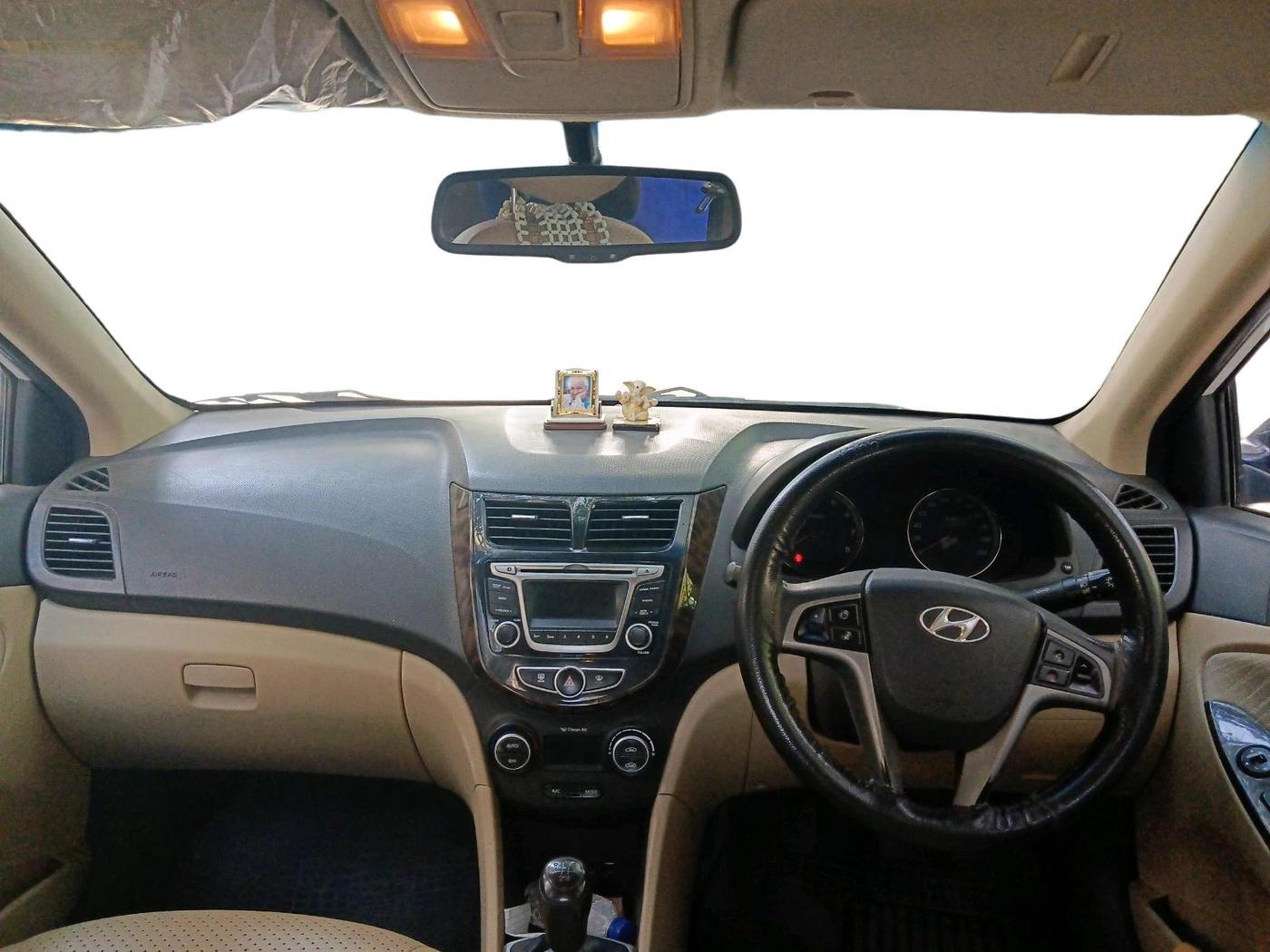 2016 Hyundai Verna 1.6 VTVT S, Petrol, Manual, 61,934 km, interior