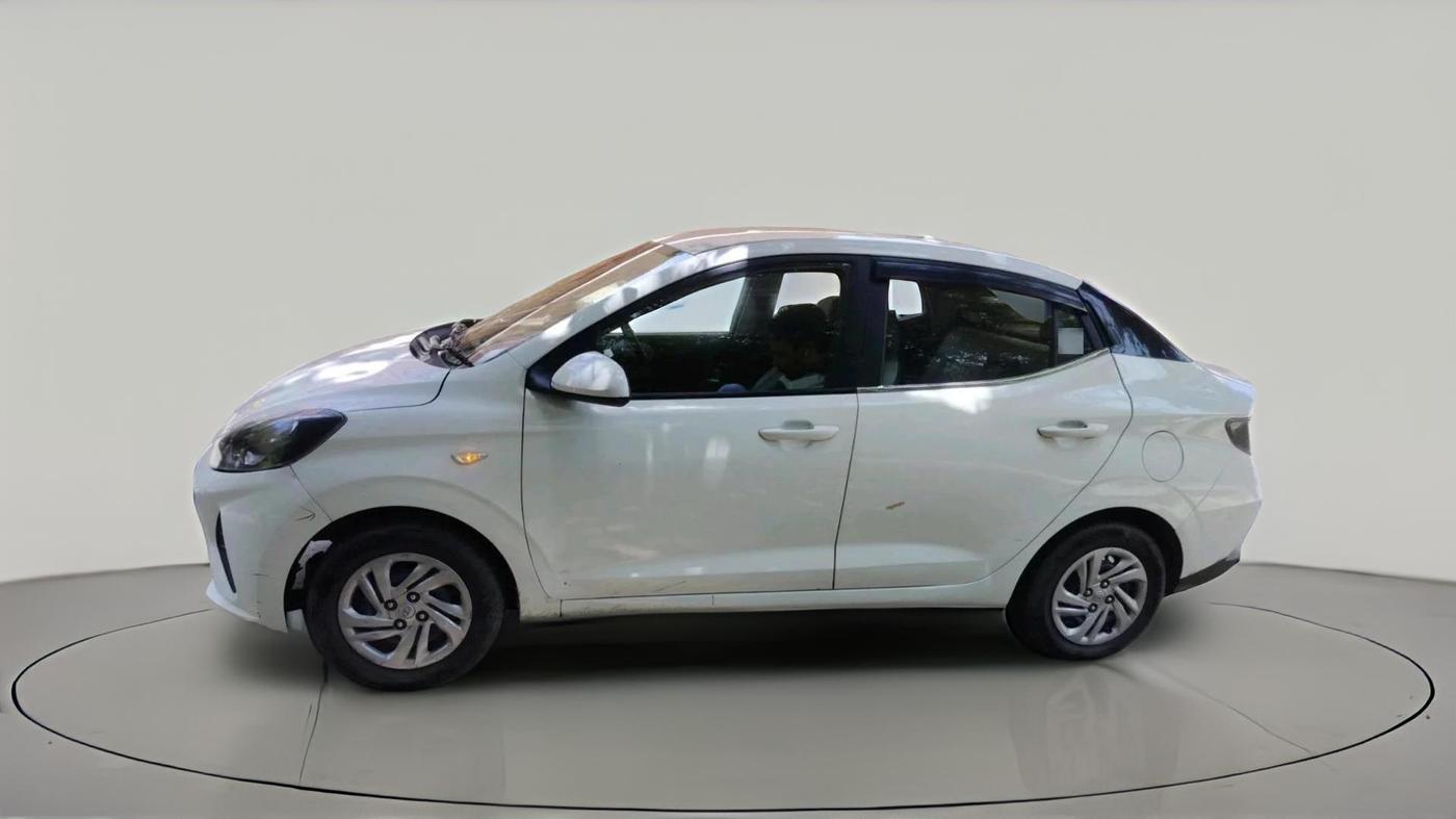 2020 Hyundai AURA S 1.2 CNG, CNG, Manual, 1,11,001 km, exterior
