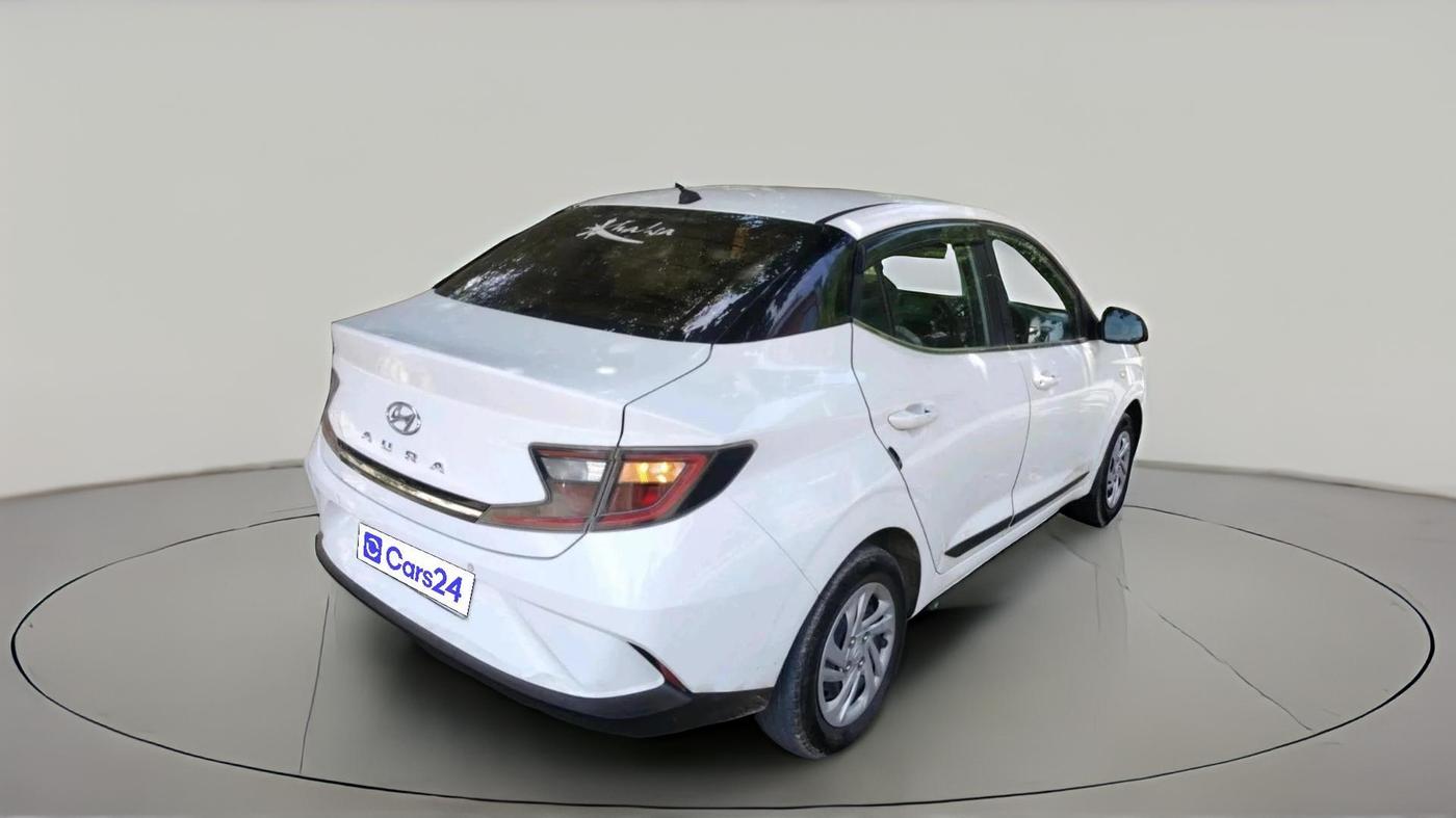 2020 Hyundai AURA S 1.2 CNG, CNG, Manual, 1,11,001 km, exterior