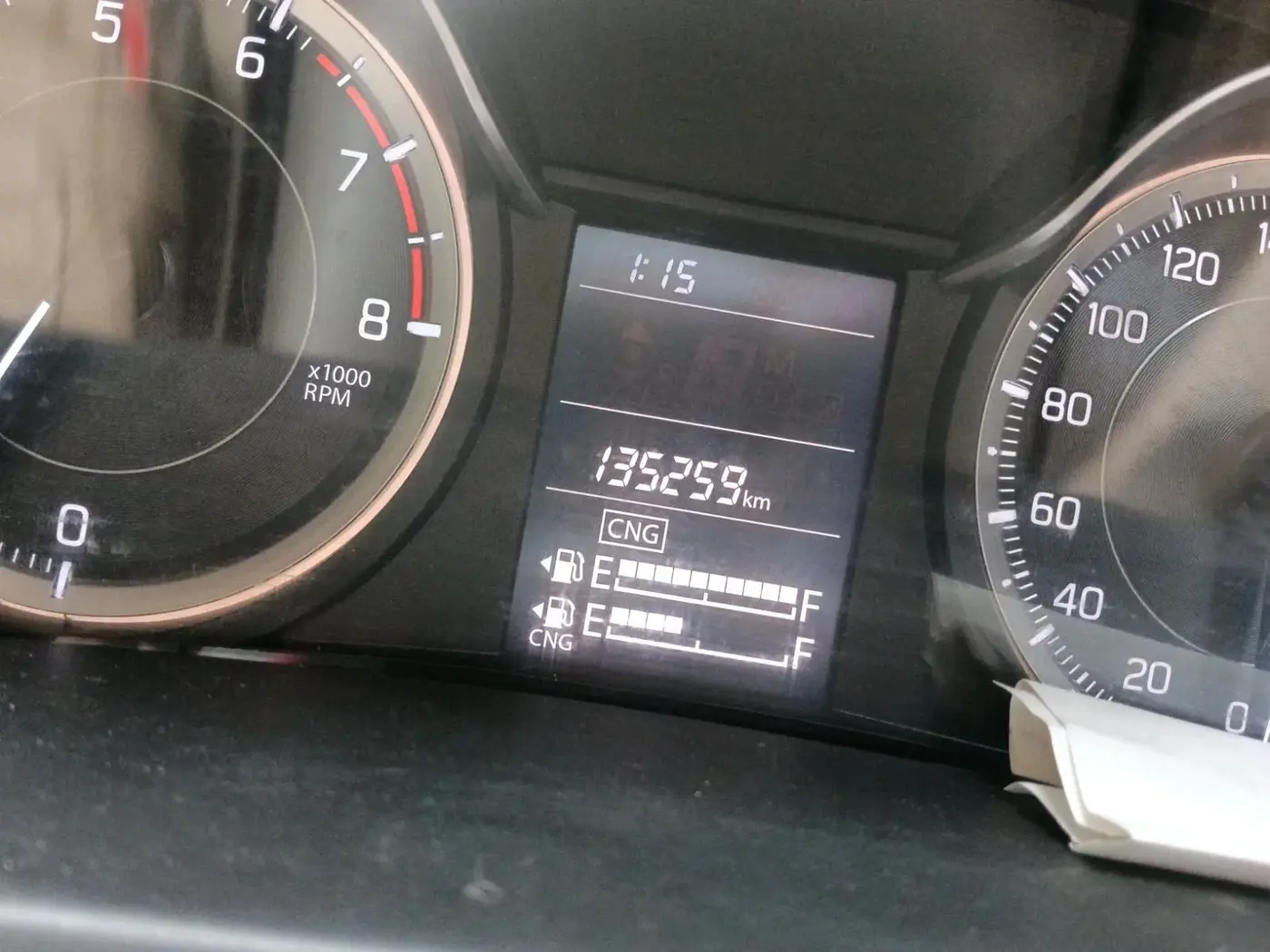 2021 Maruti Ertiga VXI CNG, CNG, Manual, 1,35,259 km, interior