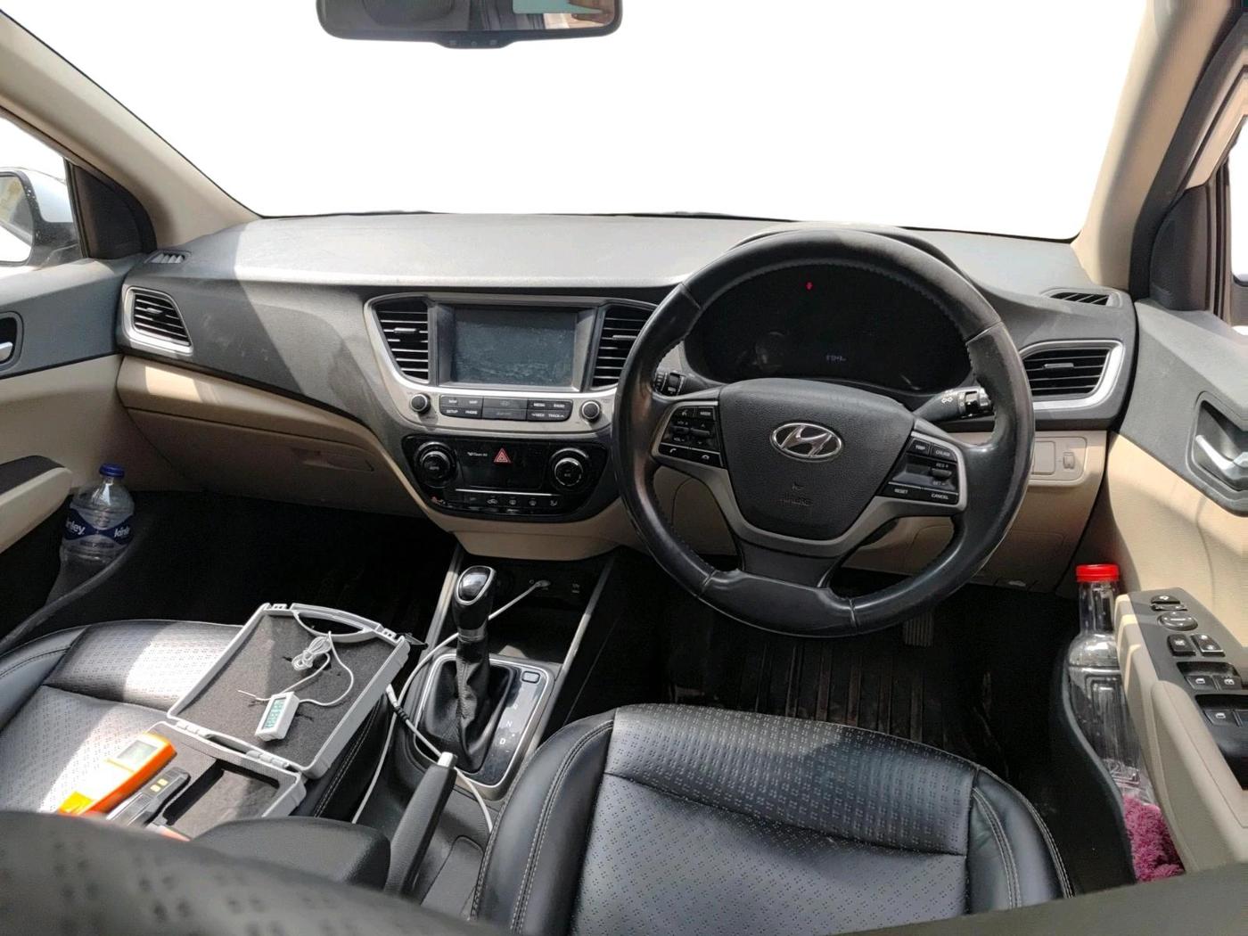 2018 Hyundai Verna 1.6 CRDI SX + AT, Diesel, Automatic, 97,043 km, interior