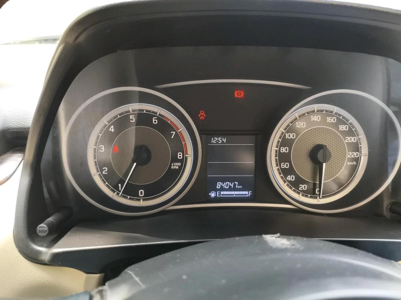 2019 Maruti Dzire VXI, Petrol, Manual, 84,047 km, interior